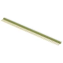 TE Connectivity AMPMODU MOD II Series Straight Through Hole Pin Header, 50 Contacts, 2.54 mm Pitch, 1 Row 5-826629-0