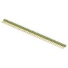 TE Connectivity AMPMODU MOD II Series Straight Through Hole Pin Header, 50 Contacts, 2.54 mm Pitch, 1 Row 5-826629-0