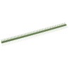 TE Connectivity AMPMODU MOD II Series Right Angle Through Hole Pin Header, 50 Contacts, 2.54 mm Pitch, 1 Row 5-826947-0