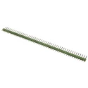 TE Connectivity AMPMODU MOD II Series Straight Through Hole Pin Header, 50 Contacts, 2.54 mm Pitch, 1 Row 5-826926-0