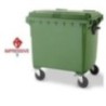 Plastic Dustbin container With 4 Wheels 660 Ltr