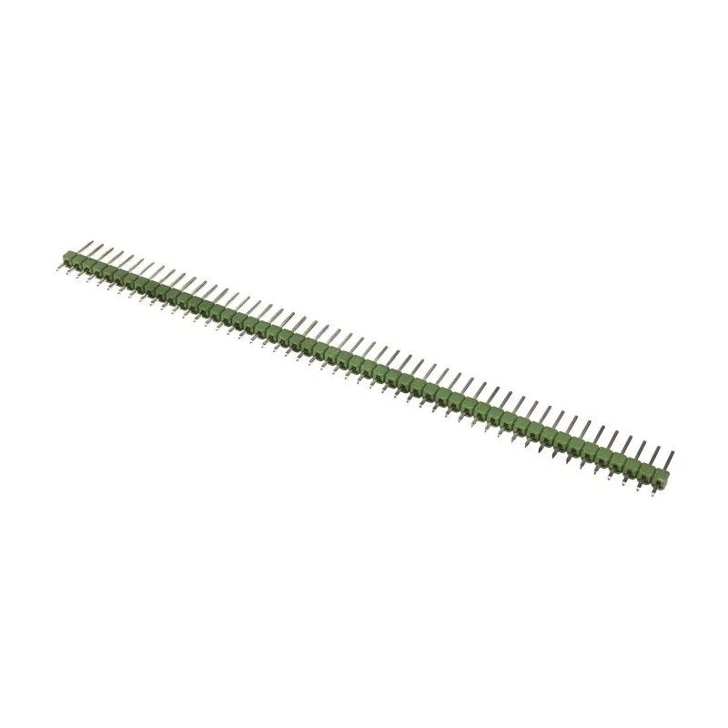 TE Connectivity AMPMODU MOD II Series Straight Through Hole Pin Header, 50 Contacts, 2.54 mm Pitch, 1 Row 5-826926-0