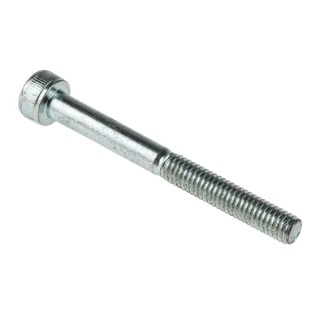 RS PRO Plain Steel Hex Socket Cap Screw, Hex Socket Drive, M4 x 40 mm 483-8253