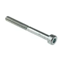 RS PRO Plain Steel Hex Socket Cap Screw, Hex Socket Drive, M4 x 40 mm 483-8253