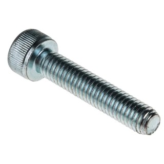 RS PRO Plain Steel Hex Socket Cap Screw, Hex Socket, M6 x 30 mm 483-8348
