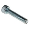 RS PRO Plain Steel Hex Socket Cap Screw, Hex Socket, M6 x 30 mm 483-8348