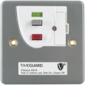 Timeguard 13A 1 Gang Fused Spur Passive RCD 230V AC Grey RCD16MLN