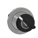 Schneider Electric Harmony 2-position Key Switch Head, Stay Put, 30 mm Cutout ZB4FG4