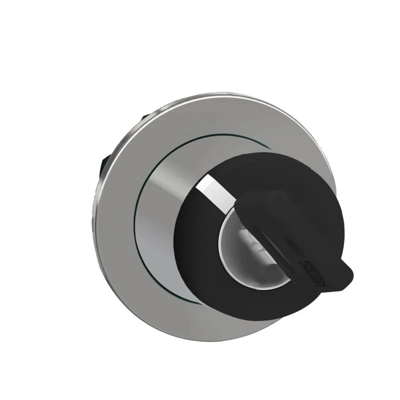 Schneider Electric Harmony 2-position Key Switch Head, Stay Put, 30 mm Cutout ZB4FG4