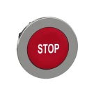 Schneider Electric Harmony Series Red Momentary Push Button Head, 30 mm Cutout, Metal, IP66 IP67 IP69K ZB4FA434