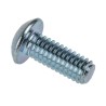 RS PRO Bright Zinc Steel Hex Socket Button Screw M4 x 10 mm 483-9587