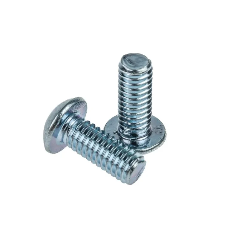 RS PRO Bright Zinc Steel Hex Socket Button Screw M4 x 10 mm 483-9587