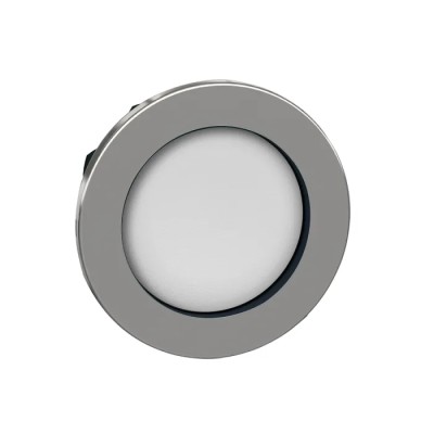Schneider Electric ZB4 Series White Momentary Push Button Head 30mm Cutout IP69K IP67 IP66 ZB4FA16