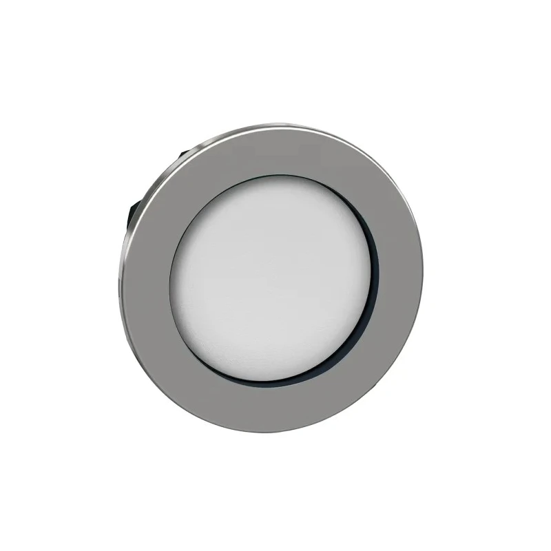Schneider Electric ZB4 Series White Momentary Push Button Head 30mm Cutout IP69K IP67 IP66 ZB4FA16