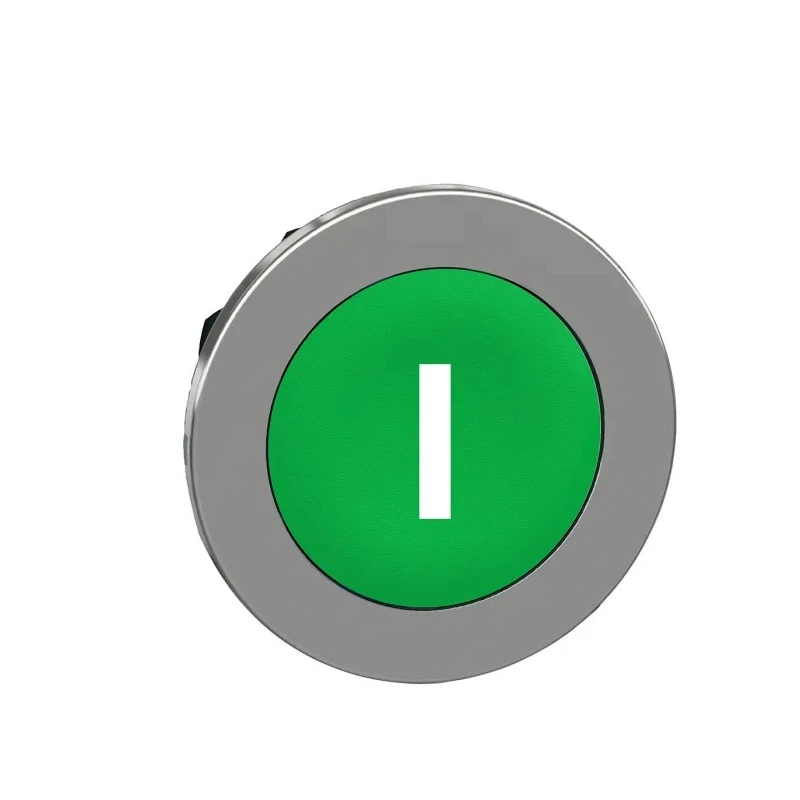 Schneider Electric Harmony Series Green Momentary Push Button Head, 30mm Cutout, Metal, IP69K, IP66, IP67 ZB4FA331