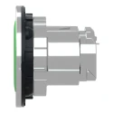 Schneider Electric Harmony Series Green Momentary Push Button Head, 30mm Cutout, Metal, IP69K, IP66, IP67 ZB4FA331
