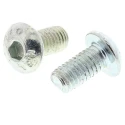 RS PRO Bright Zinc Steel Hex Socket Button Screw M5 x 10 mm 483-9616