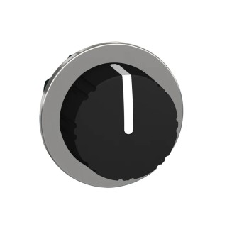 Schneider Electric ZB4 Series 3 Position Selector Switch Head, 30 mm Cutout, Black Handle, IP69, IP67, IP66 ZB4FD59