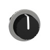 Schneider Electric ZB4 Series 3 Position Selector Switch Head, 30 mm Cutout, Black Handle, IP69, IP67, IP66 ZB4FD59