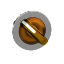 Schneider Electric ZB4 Series 2 Position Illuminated Selector Switch Head 30 mm Cutout Orange Handle IP66 IP69 IP67 ZB4FK1253