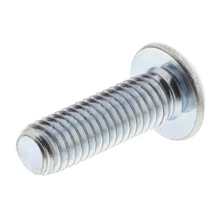 RS PRO Bright Zinc Steel Hex Socket Button Screw M5 x 16 mm 483-9638