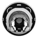 Schneider Electric 3 Position Illuminated Selector Switch Head, 30 mm Cutout, White Handle, IP66 IP67 IP69 ZB4FK1313
