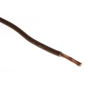 RS PRO 6491X Series Brown Hook Up Wire, 7/1.35 mm Strands, 50 m Length, PVC Insulated, 750V AC Voltage 185-3910