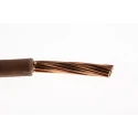 RS PRO 6491X Series Brown Hook Up Wire, 7/1.35 mm Strands, 50 m Length, PVC Insulated, 750V AC Voltage 185-3910