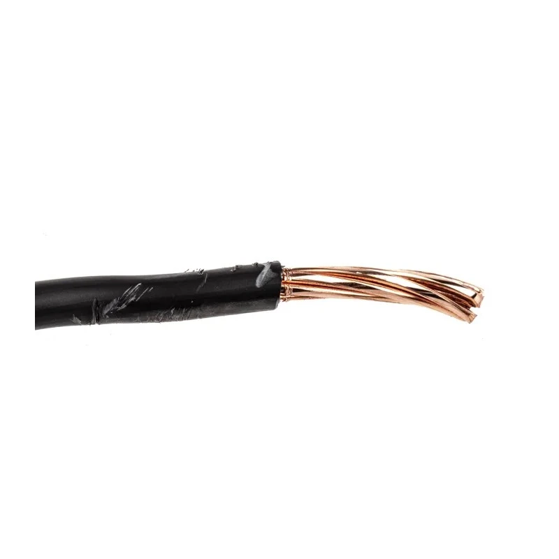 RS PRO 6491B Series Black Hook Up Wire 7x1.7 mm Core Strands, 100 m Length, Thermoplastic Polyolefin Jacket 185-3964