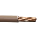 RS PRO 6491B Series Brown Hook Up Wire 7/2.52 mm Core Strands 50 m Thermoplastic Polyolefin 185-3981