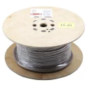 RS PRO 6491B Series Brown Hook Up Wire 7/2.52 mm Core Strands 50 m Thermoplastic Polyolefin 185-3981