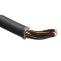 RS PRO 6491B Series Black Hook Up Wire 7 x 2.52 mm Core Strands, 50 m Length, Thermoplastic Polyolefin Jacket 185-3983