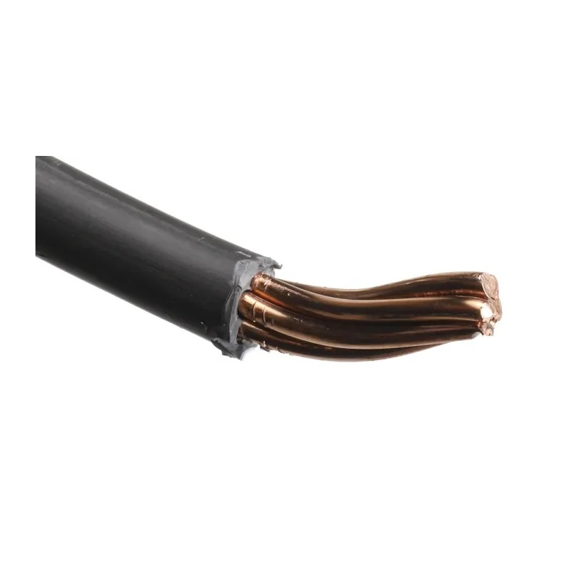 RS PRO 6491B Series Black Hook Up Wire 7 x 2.52 mm Core Strands, 50 m Length, Thermoplastic Polyolefin Jacket 185-3983