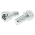 RS PRO Bright Zinc Plated Steel Hex Socket Cap Screw, M10 x 20 mm 484-0026