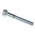 RS PRO Bright Zinc Plated Steel Hex Socket Cap Screw, Hex Socket, M6 x 40 mm 484-0010