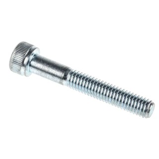 RS PRO Bright Zinc Plated Steel Hex Socket Cap Screw, Hex Socket, M6 x 40 mm 484-0010