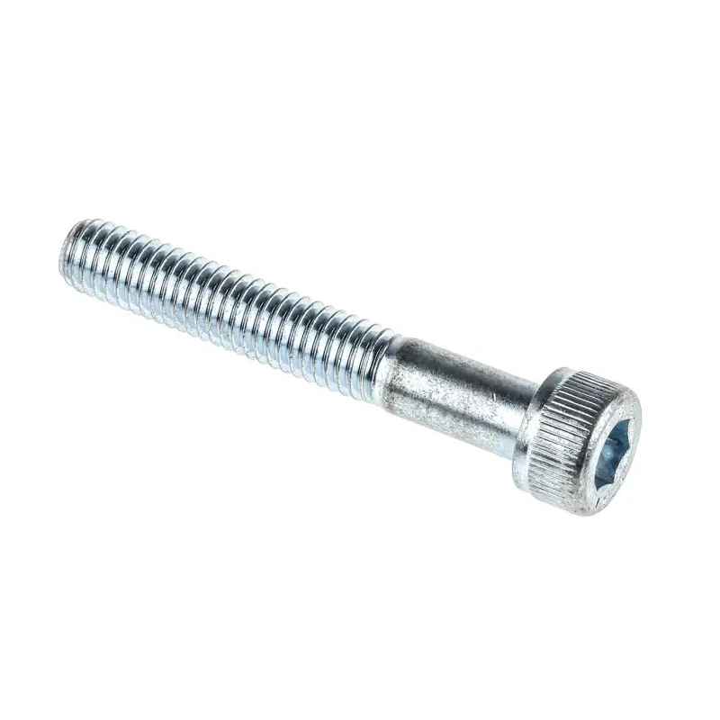 RS PRO Bright Zinc Plated Steel Hex Socket Cap Screw, Hex Socket, M6 x 40 mm 484-0010