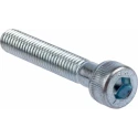 RS PRO Bright Zinc Plated Steel Hex Socket Cap Screw, Hex Socket, M5 x 30 mm 483-9997