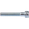 RS PRO Bright Zinc Plated Steel Hex Socket Cap Screw, Hex Socket, M5 x 30 mm 483-9997