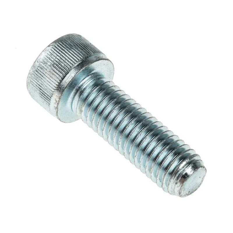 RS PRO Bright Zinc Plated Steel Hex Socket Cap Screw, Hex Socket Drive, M10 x 25 mm 484-0032