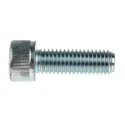 RS PRO Bright Zinc Plated Steel Hex Socket Cap Screw, Hex Socket Drive, M10 x 25 mm 484-0032
