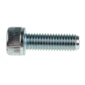 RS PRO Bright Zinc Plated Steel Hex Socket Cap Screw M10 x 30 mm 484-0054