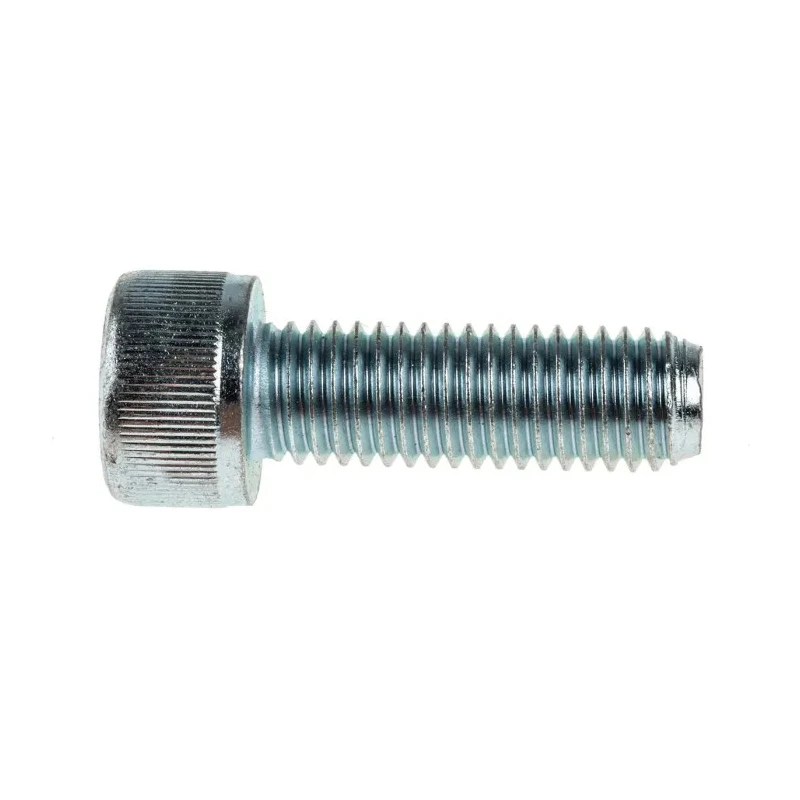 RS PRO Bright Zinc Plated Steel Hex Socket Cap Screw M10 x 30 mm 484-0054