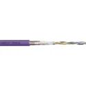 Igus chainflex CFBUS.LB Data Cable, 4 Cores 0.38mm² 22 AWG, Screened, 25 m, Green Thermoplastic Elastomer Sheath CFBUS.LB.060