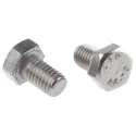 RS PRO Plain Stainless Steel Hex Bolt, M5 x 8 mm, Fully Threaded, DIN 933, Model 484-0082