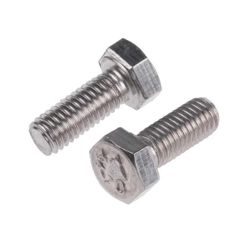 RS PRO Plain Stainless Steel Hex Bolt M5 x 12 mm 484-0098