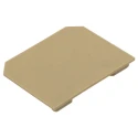 Weidmuller SAK Series End Cover for Use with DIN Rail Terminal Blocks ATEX 0271160000