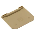 Weidmuller SAK Series End Cover for Use with DIN Rail Terminal Blocks ATEX 0271160000