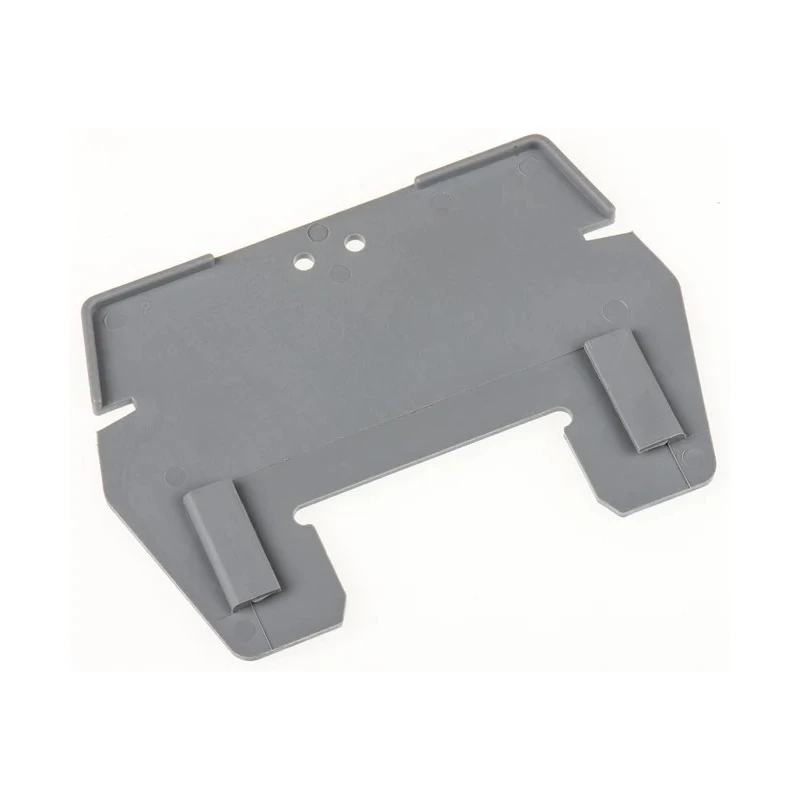 Entrelec ECP Series Grey Partition Plate for Use with DIN Rail Terminal Blocks 1SNA113690R2100