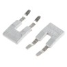 WAGO 264 Series Jumper Bar for Use with 264 Series Terminal Blocks 16A Light Grey Polyamide 66 264-402